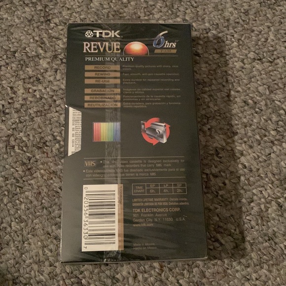 2 Revue Premium Quality 6 hrs VHS T-120 Tapes - Picture 4 of 16